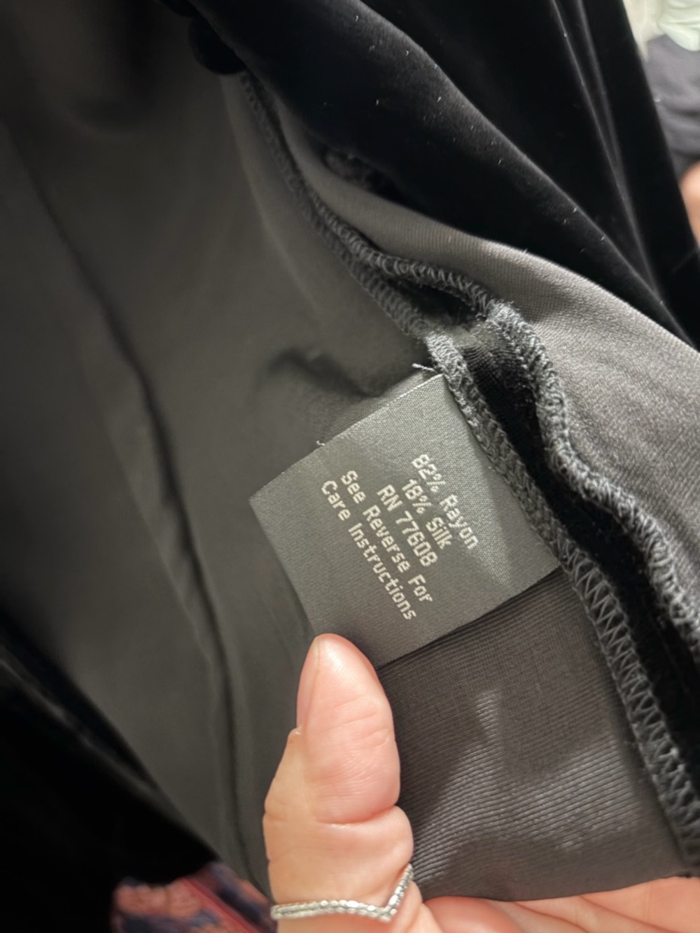 J. Peterman Black Velvet Tie-Front Blazer - Picture 2 of 3